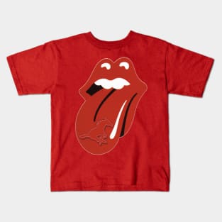 SMU Peruna Lips Kids T-Shirt